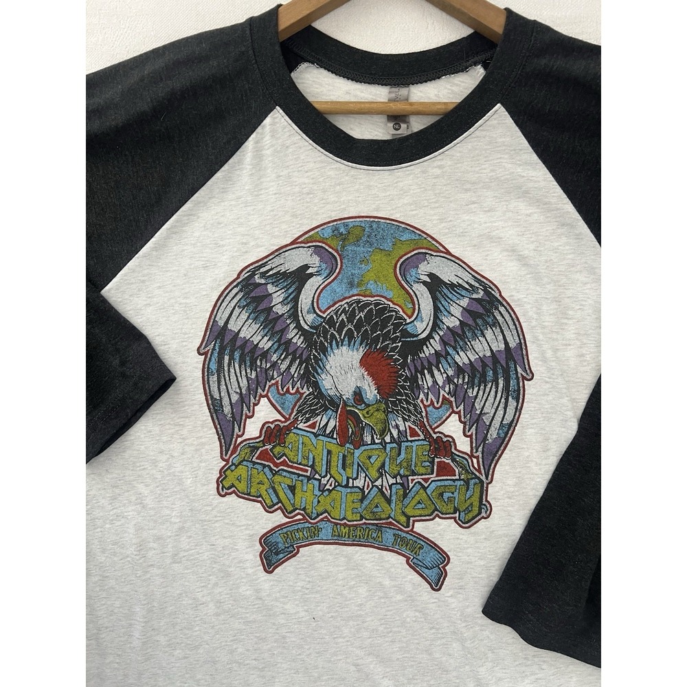 RARE Antique Archeology American Pickers Tour T-Shirt XL Season 1 2009 Raglan
